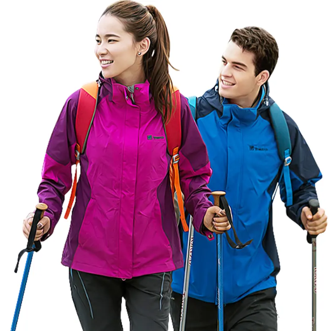 防水、透氣、耐磨登山服